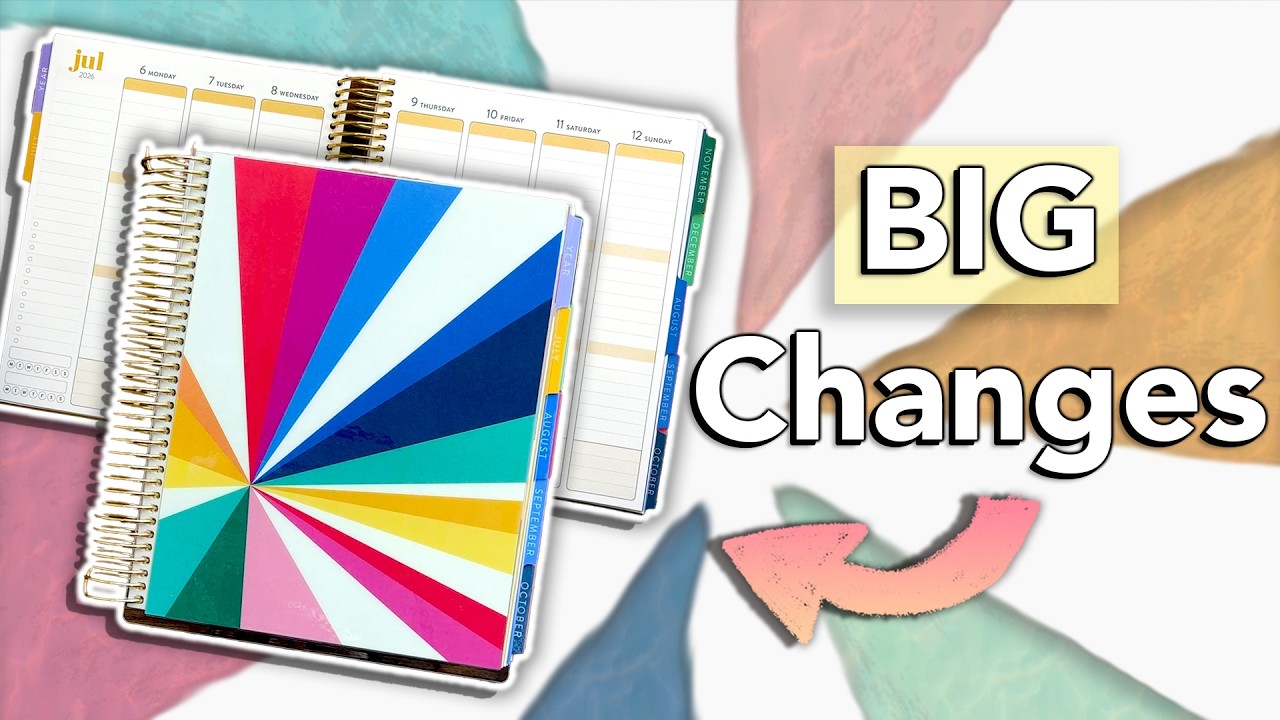 Erin Condren Life Planner Launch 2026 - BIG Changes!