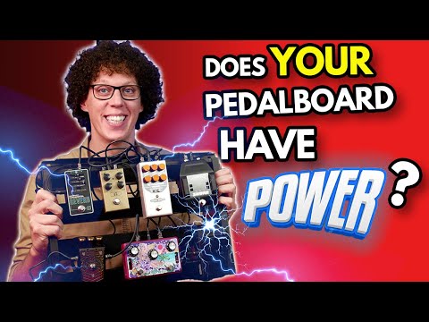 Affordable Palmer Pedalboard with a BUILT-IN Power Supply for your Pedals