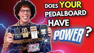Video thumbnail for Affordable Palmer Pedalboard with a BUILT-IN Power Supply for your Pedals by TheGuitarGeek