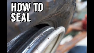 Inflating A New or Used Tire With A Broken Seal / Bead