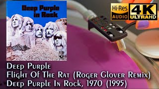 Deep Purple - Flight Of The Rat (Roger Glover Remix) In Rock, 1970!!!, Vinyl video 4K, 24bit/96kHz