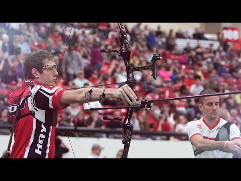 Rick van der Ven v Matteo Fissore – recurve men’s gold final | Las Vegas 2014