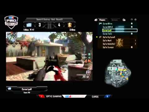 OpTic Gaming Vs. Curse Search and Destroy - MLG Anaheim Spring Championship 2013 Pt.2