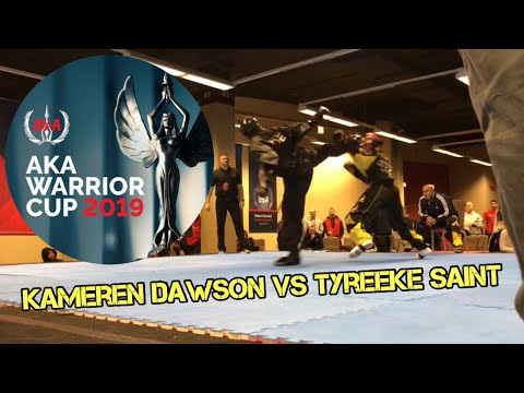Kameren Dawson vs Tyreeke Saint AKA Warrior Cup 2019