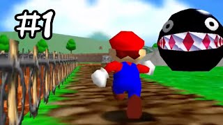 【ゆっくり実況版】スーパーマリオ64 マリオ視点　#1