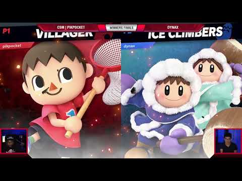VS Weekly 7/11/19 - Winners Finals - CSM | PikPocket (Olimar/Villager) vs Dynax (Ice Climber) - SSBU