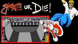 Skate or Die! video game port | full game session 🎮