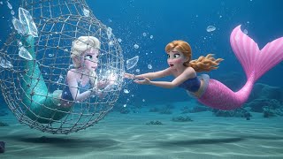 Download lagu 💔🧜‍♀️Mermaid Elsa TRAPPED Beneath the Waves — Can Anna Save Her Before It's Too Late?? 😭 mp3