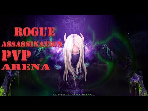 Rogue Assassination PVP 2vs2 Arena WoW BFA 8.1.5 Season 2