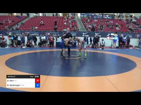 58 Lbs Rr Rnd 2 - Dan Verr, Chicago Wrestling Club Vs Bryan Spielvogel, Stamford Jr. Wrestling Clu