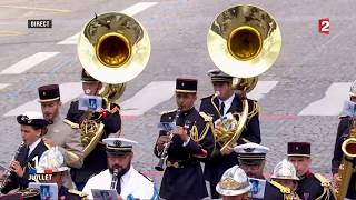 French Army Band plays Daft Punk Pentatonix Medley @ Bastille Day parade | Ft. Trump &amp; Macron