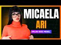 Micaela Ari Plus Size Gothic Cosplay Model Latex Fashion Icon Body Positive Influencer