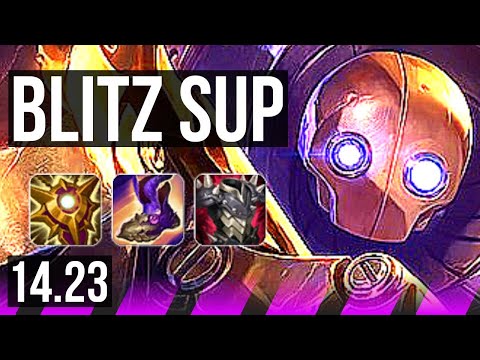 BLITZCRANK & Kalista vs ZYRA & Caitlyn (SUP) | KR Diamond | 14.23