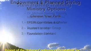 preview picture of video '2013 Holston Conference Foundation presentation'