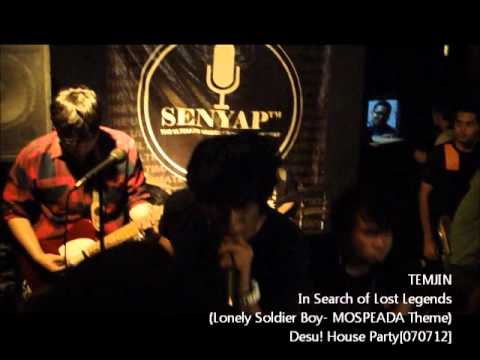 TEMJIN - Lonely Soldier Boy(MOSPEADA Theme)[cover] @ Desu! House Party 070712