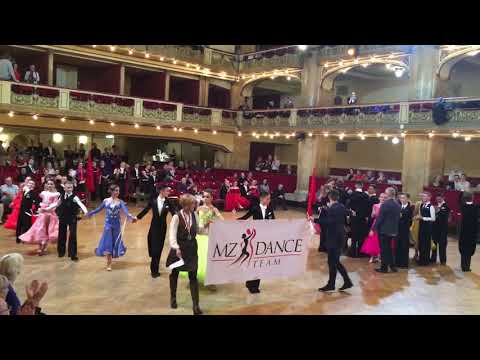 MČR družstev ve standardních tancích 2019 - junioři