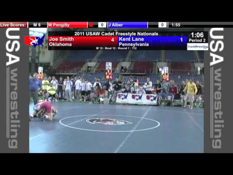 Cadet Freestyle 112 - Kent Lane (PA) vs. Joe Smith (OK)