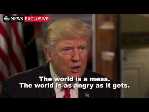 Trump: The World Is a Mess | Trump Interview with David Muir | ABC News