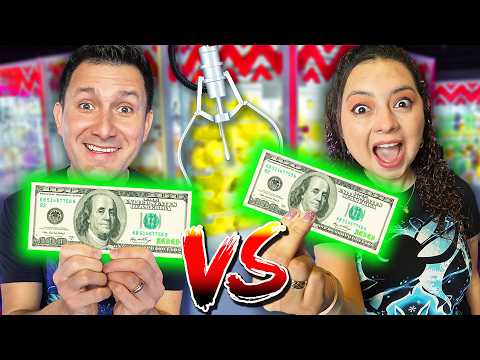 $200 Claw Machine Challenge!!