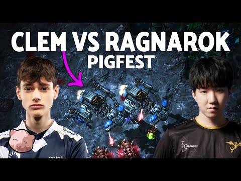 Clem's 2-port BCs vs RagnaroK | PiGFest Group B Qualifying Match (Bo3 TvZ) - StarCraft 2