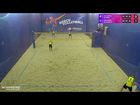 09:20 D. Svyrydenko / V. Antoniuk - V. Tyshchenko / Y. Yevdokymov06.03.2023|Winners Beach Volleyball