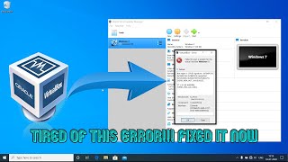 VirtualBox Error &quot;Failed to open a session for the virtual machine&quot; || How to fix it || 2020 ||