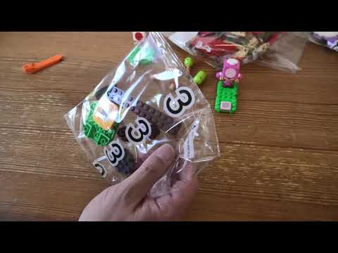 Building Lego Super Mario Bros Toads Treasure Hunt SET 71368 PART 1 4K