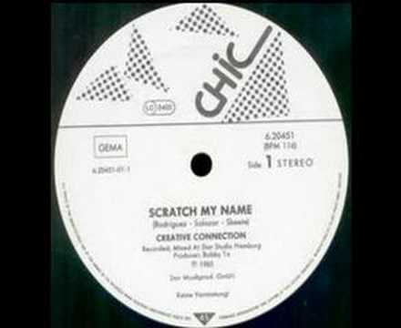 CREATIVE CONNECTION - Scratch My Name (1985)