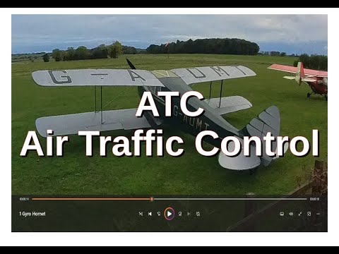 Air Traffic Control ATC at a Club Airfield with a little drama.