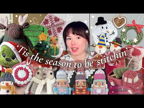 50+ WINTER & CHRISTMAS crochet patterns and gift ideas (with links!) ❄️