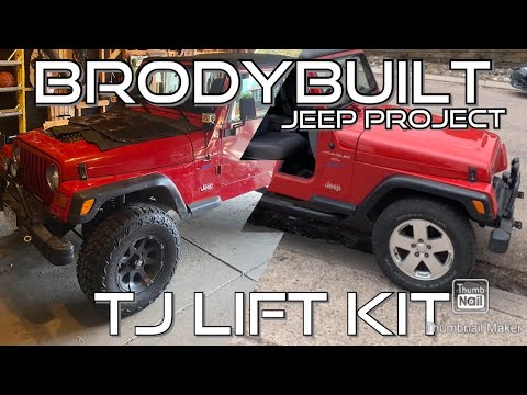 Jeep TJ Project: Ep. 5 Rough Country 2.5in Lift Install