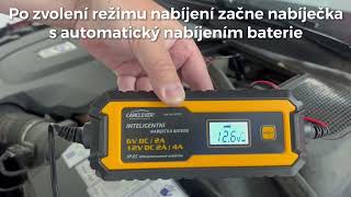 Autonabíjačka CARCLEVER 6V/2A & 12V/4A