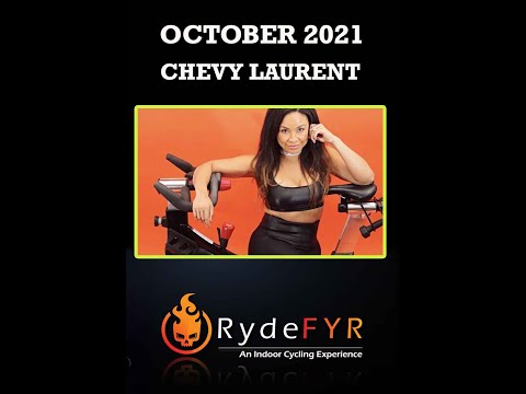 INDOOR CYCLING CHANNEL OCTOBER 2021 WE INTERVIEW CHEVY LAURENT