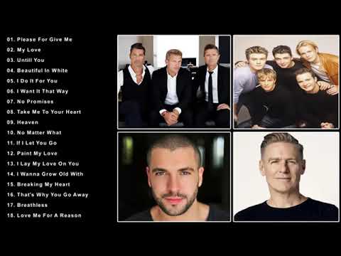 Love Songs Bryan Adams Westlife Shayne Ward Boyzo1ne MLTR Backstreet Boys