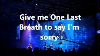 Robb Nash- One Last Breath Lyrics (HD)