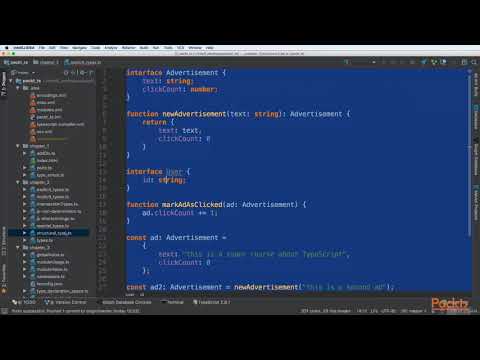 Hands On Web Development with TypeScript 3 Introduction to TypeScript Type System | packtpub com