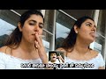 Actress Ashima Narwal Smoking Cigarette Video Life Andhra Tv
