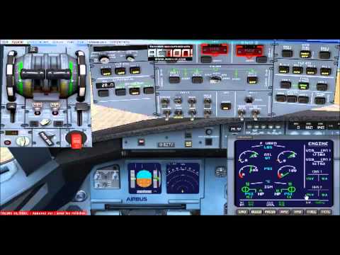 comment demarrer un avion dans fsx