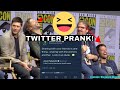 Jared Padalecki And Misha Collins Lose It Over THAT Twitter Prank