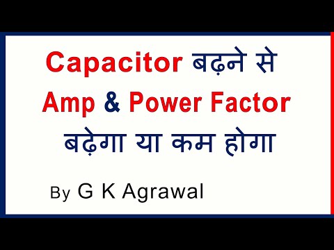 How Leading lagging Power factor calculation; in Hindi Video