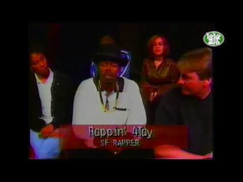 #TupacTuesdays Rappin' 4-Tay "2Pac ..outstanding artist!"  First Cut (1996 KRON)
