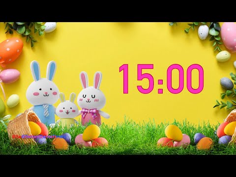 15 Minute Easter Timer With Music 15 Minute Festive Timer Countdown