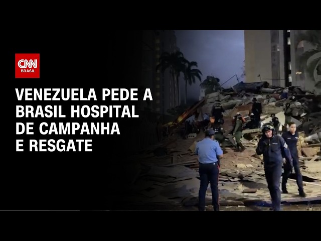 Após terremoto, Venezuela pede a Brasil hospital de campanha e resgate | CNN 360º