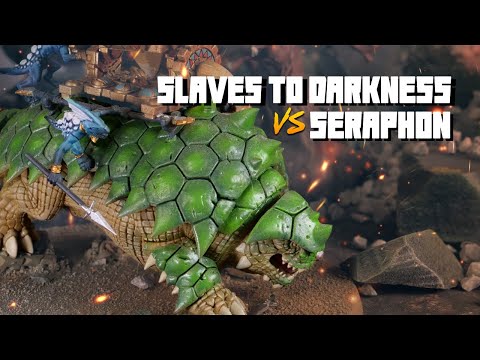 Seraphon vs Slaves to Darkness - Age of Sigmar Battle Report