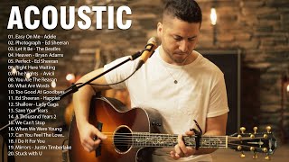 Best Acoustic Songs Collection | Acoustic 2024 | The Best Acoustic Covers of Popular Songs 2024
