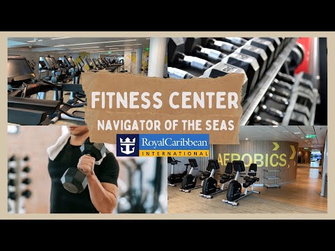 FITNESS CENTER FULL TOUR | Gym | Navigator of the Seas | Vitality at Sea Spa