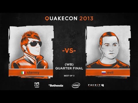 QuakeCon 2013: (WB) Quarterfinals - Evil vs. Stermy