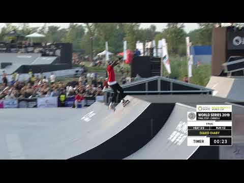 Diako Diaby | 3rd place – WS Roller Freestyle Park World Cup Men Final | FISE Chengdu 2019