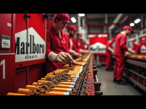 How Millions of Cigarettes Are Made in Factories | Factory Process