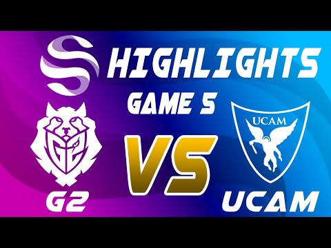 G2 Arctic vs UCAM Esports Game 5 Highlights - SUPERLIGA Semifinal